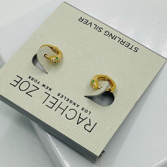 Rachel Zoe 14kt gold plated sterling silver Snake Earrings - Picture 10 of 13